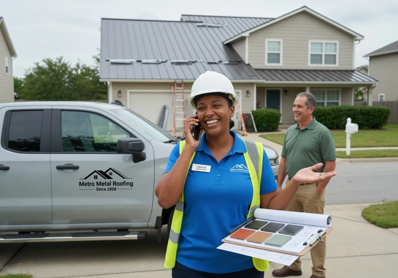 Storm Damage Metal Roof Repair in Woodstock, MN